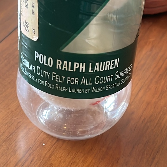 Polo Ralph Lauren Wilson Sporting Goods Tennis Balls x 3 Vintage new - Picture 5 of 11